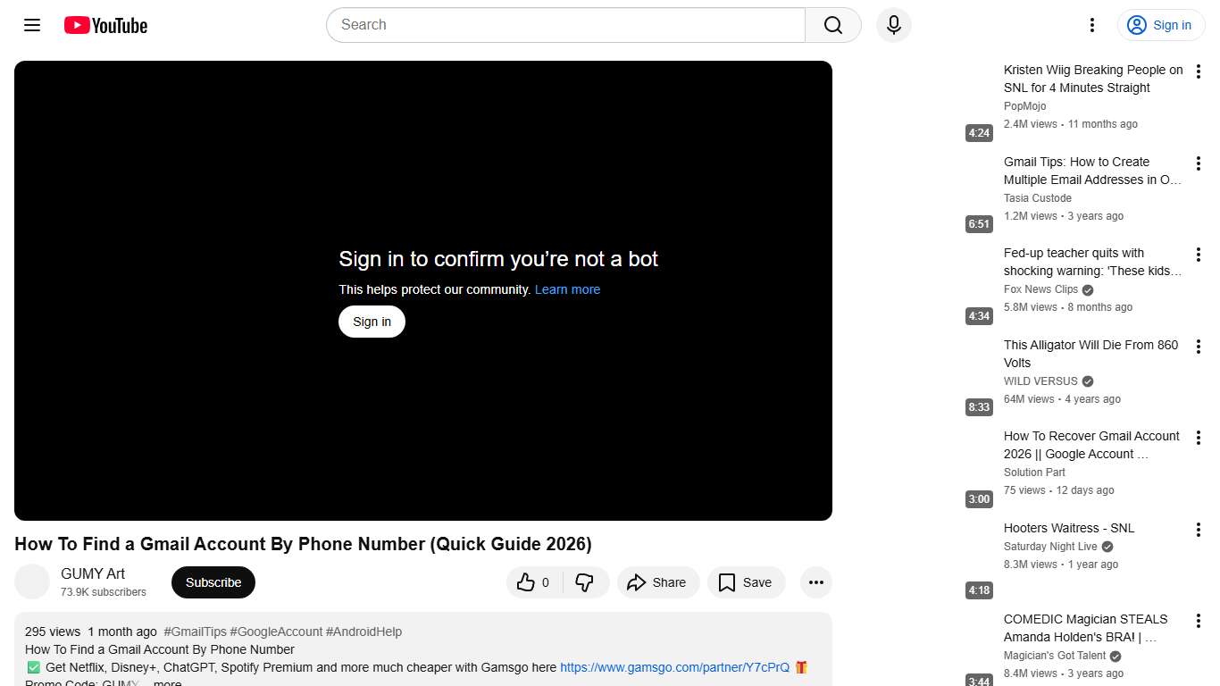How To Find a Gmail Account By Phone Number (Quick Guide 2026) - YouTube